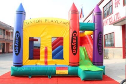 crayon inflatable Bouncer