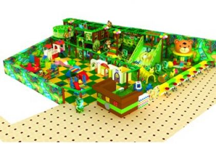 Jungle Theme Kids Indoor Playground Equipment