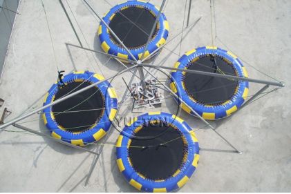 Portable 4 in 1 Inflatable Bungee Trampoline