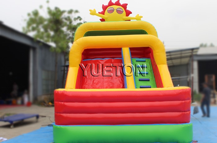 The Sun Inflatable Slide
