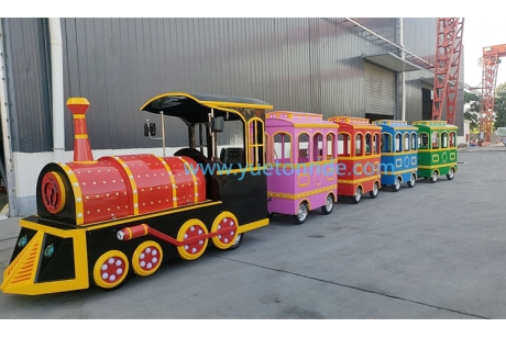 24P Trackless Train