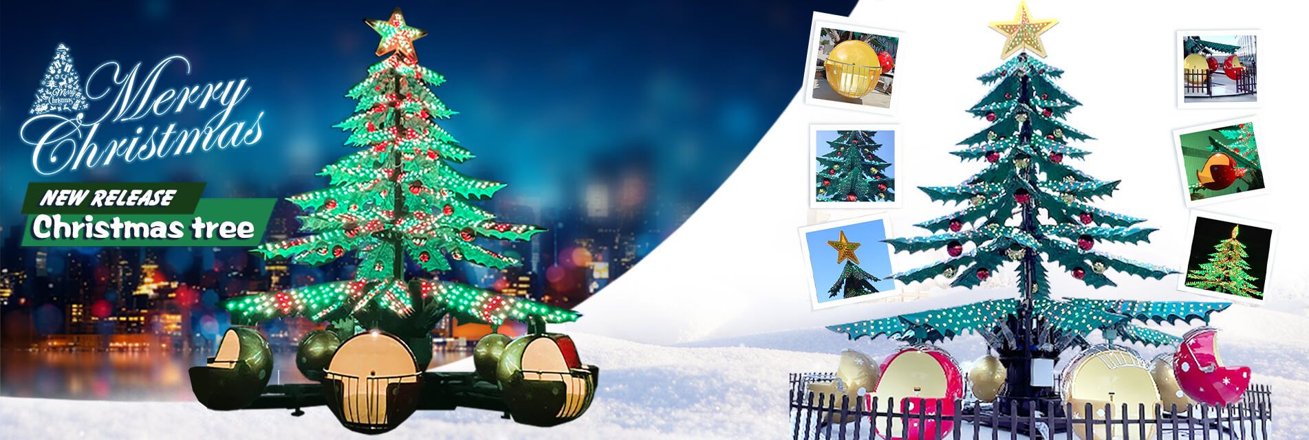 Nuevo lanzamiento de Navidad: atracciones temáticas de Yueton Amusement Rides